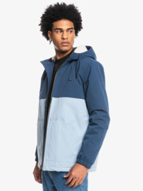 quiksilver, Final Call 2022 - Veste à capuche pour Homme, INSIGNIA BLUE (bsn0) Final Call 2022 - Hooded Jacket for Men EQYJK03918
