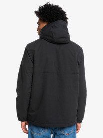 quiksilver, Final Call 2022 - Chaqueta con Capucha para Hombre, BLACK (kvj0) Final Call 2022 - Hooded Jacket for Men EQYJK03918