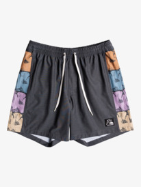 quiksilver, HEMPSTRETCH Original Arch 17" Volleys, BLACK (kvj7) Original Arch 17" - Swim Shorts for Men EQYJV03844