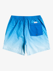 Short de bain Bleu/Beige Homme Quiksilver Warped