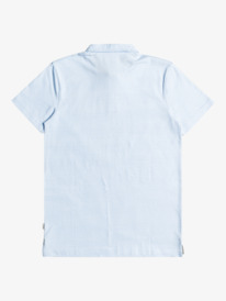 quiksilver, Everyday Sun Cruise Short Sleeve Polo Shirt, AIRY BLUE (bfa0) Everyday Sun Cruise - Short Sleeve Polo Shirt for Men EQYKT04021
