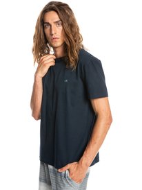 quiksilver, Essentials - Organic T-Shirt for Men, NAVY BLAZER (byj0) Essentials - Organic T-Shirt for Men EQYKT04092