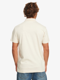quiksilver, Essentials - Polo a maniche corte in materiale biologico voor Uomo, BIRCH (wdw0) Essentials - Organic Short Sleeve Polo Shirt for Men EQYKT04094