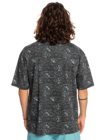 quiksilver, Heritage 2022 - Bio-T-Shirt für Männer, BLACK HERITAGEO (kvj3) Heritage 2022 - Organic Short Sleeve T-Shirt for Men EQYKT04235