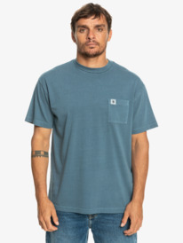 quiksilver, The Natural Dye - Camiseta para Hombre, BERING SEA (byg0) The Natural Dye - T-Shirt for Men EQYKT04265