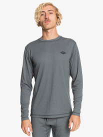 quiksilver, Термобелье (верх) Territory Polartec®, HEATHER GREY (sje0) Territory - Base Layer Top for Men EQYLW03047