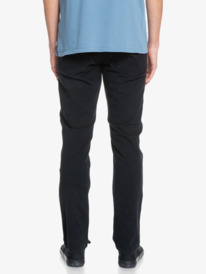 quiksilver, Krandy- Hose mit Straight Fit für Männer, BLACK (kvj0) Krandy- Straight Fit Trousers for Men EQYNP03168