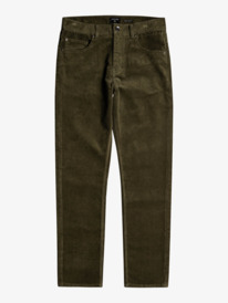 quiksilver, Kracker Cord Corduroy Pants, GRAPE LEAF (cre0) Kracker - Corduroy Trousers for Men EQYNP03264