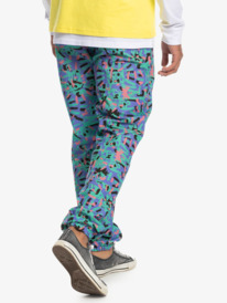 quiksilver, Quiksilver x Stranger Things The Argyle - Pantalón para Hombre, LENORA WARPAINT MARLIN (bmy6) Quiksilver x Stranger Things The Argyle - Trousers for Men EQYNP03266