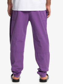 quiksilver, Quiksilver x Stranger Things The Argyle 2022 - Calças para Homem, DEEP LAVENDER (pmq0) Quiksilver x Stranger Things The Argyle 2022 - Trousers for Men EQYNP03267