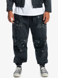 quiksilver, Quiksilver x Stranger Things Skull Rock - Bas de survêtement pour Homme, BLACK (kvj0) Quiksilver x Stranger Things Skull Rock - Joggers for Men EQYNP03268