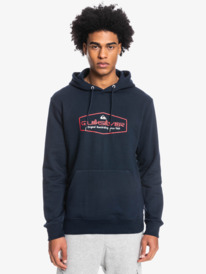 quiksilver, Omni Lockup 2022 - Sweatshirt para Homem, NAVY BLAZER (byj0) Omni Lockup 2022 - Sweatshirt for Men EQYSF03145