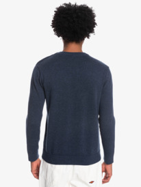 quiksilver, Marin 2022 - Sweatshirt für Männer, NAVY BLAZER HEATHER (byjh) Marin 2022 - Sweatshirt for Men EQYSW03285