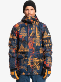 quiksilver, Mission - Veste de snow pour Homme, BUCKTHORN BROWN COLOR BOX (cnr2) Mission - Snow Jacket for Men EQYTJ03338