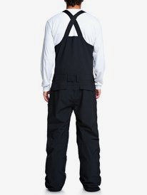 quiksilver, Мужской сноубордический полукомбинезон Utility, BLACK (kvj0) Utility - Snow Bib Pants EQYTP03120