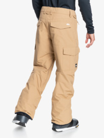 quiksilver, Porter - Pantalon de snow pour Homme, TANNIN (cld0) Porter - Snow Pants for Men EQYTP03145