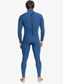 quiksilver, 4/3mm Everyday Sessions - Combinaison Back Zip pour Homme, INSIGNIA BLUE (bsn0) 4/3mm Everyday Sessions - Back Zip Wetsuit for Men EQYW103123
