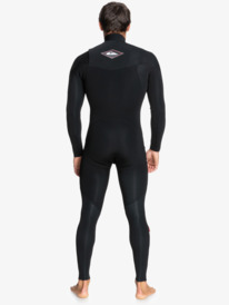 quiksilver, Mens 3/2mm Mikey Wright Capsule Everyday Sessions Chest Zip Wetsuit, BLACK (kvd0) 3/2mm Capsule Everyday Sessions - Chest Zip Wetsuit for Men EQYW103129
