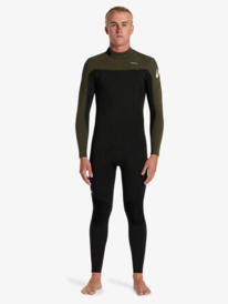 3/2mm Everyday Sessions - Back Zip Wetsuit for Men  EQYW103207