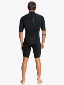 quiksilver, 2/2mm Everyday Sessions - Springsuit Back Zip pour Homme, BLACK (kvd0) EVERYDAY SESSIONS 2/2 SS SP BZ EQYW503027