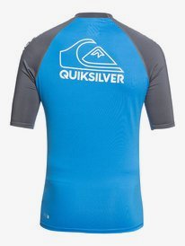 quiksilver, On Tour - Rash Vest UPF 50 a Maniche Corte da Uomo, BLITHE (bmm0) On Tour - Short Sleeve UPF 50 Rash Vest EQYWR03230