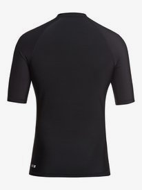 quiksilver, Heater - Lycra manches courtes UPF 50 pour Homme, BLACK (kvj0) Heater - Short Sleeve UPF 50 Rash Vest EQYWR03232