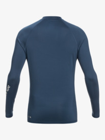 quiksilver, Mens All Time Long Sleeve UPF 50 Rash Vest, INSIGNIA BLUE (bsn0) ALL TIME LS EQYWR03297