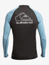 quiksilver, Mens On Tour Apac Long Sleeve UPF 50 Rash Vest, INSIGNIA BLUE (bsn0) ON TOUR LS EQYWR03299