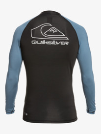 quiksilver, Mens On Tour Apac Long Sleeve UPF 50 Rash Vest, BERING SEA (byg0) ON TOUR LS EQYWR03299