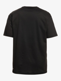 quiksilver, Mens Comp Logo Surf Short Sleeve Surf T-Shirt, BLACK (kvj0) Comp Logo Surf 2022 - Short Sleeve UPF 50 Surf T-Shirt for Men EQYWR03365