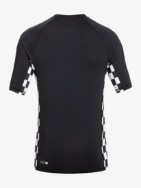 quiksilver, Arch - Lycra manches courtes UPF 50 pour Homme, BLACK (kvj0) Arch - Short Sleeve UPF 50 Rash Vest for Men EQYWR03366