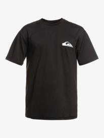 quiksilver, Mens Mix Short Sleeve Surf T-Shirt, TARMAC (kta0) Mix Surf - Short Sleeve UPF 50 Surf T-Shirt for Men EQYWR03370