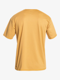 quiksilver, Heritage Heather - T-shirt de surf de manga curta com FPU 50 para Homens jovens, WHEAT HEATHER (ygyh) Heritage Heather - Short Sleeve UPF 50 Surf T-Shirt for Men EQYWR03382