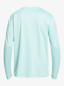 quiksilver, Solid Streak Long Sleeve UPF 50 Surf Tee, ANGEL BLUE (bgd0) Solid Streak - Long Sleeve UPF 50 Surf T-Shirt for Men EQYWR03385