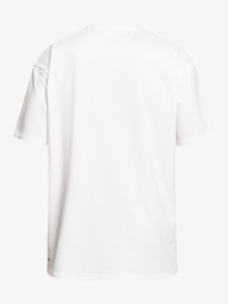 quiksilver, Solid Streak - Short Sleeve UPF 50 Surf T-Shirt for Men, WHITE (wbb0) Solid Streak - Short Sleeve UPF 50 Surf T-Shirt for Men EQYWR03386