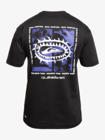 quiksilver, Mix Session - T-shirt de surf de manga curta para Homem, TARMAC (kta0) Mix Session - Short Sleeve Surf T-Shirt for Men EQYWR03406