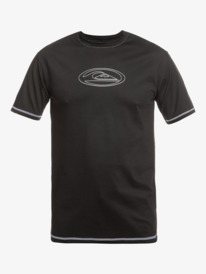 quiksilver, Saturn Surf - Short Sleeve Surf T-Shirt for Men, BLACK (kvj0) Saturn Surf - Short Sleeve Surf T-Shirt for Men EQYWR03424