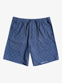 Elastic Checker 18" - Amphibian Board Shorts for Men  EQYWS03721
