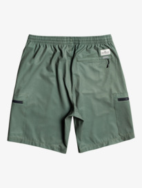 Elastic Cargo 19" - Recycled Amphibian Board Shorts for Men  EQYWS03757