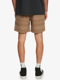 quiksilver, Taxer Jacquard - Pantaloncini e bermuda da Uomo, OLIVE GRAY MINI JACQUARD (tkg3) Taxer Jacquard - Shorts for Men EQYWS03769