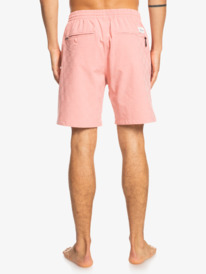 quiksilver, Elastic Checker 18" - Calções de banho pelo joelho Amphibian para Homem, ROSETTE (mhw0) Elastic Checker 18" - Amphibian Board Shorts for Men EQYWS03778