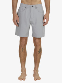 quiksilver, Бордшорты Amphibian Nelson Drytwill 18", SLEET (szp0) Nelson Drytwill 18" - Amphibian Board Shorts for Men EQYWS03790