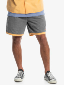 quiksilver, Quiksilver x Stranger Things The Mike 2022 - Shorts mit Falte für Männer, QUIET SHADE (kze0) Quiksilver x Stranger Things The Mike 2022 - Pleated Shorts for Men EQYWS03817