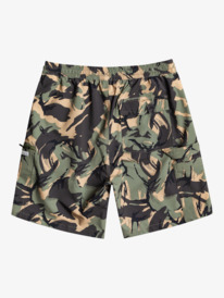 quiksilver, Mens Taxer Cargo 18" Amphibian Boardshorts, CAMO (cqy6) Taxer Cargo 18" - Amphibian Board Shorts for Men EQYWS03823