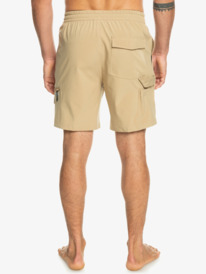 quiksilver, Taxer Cargo 18" - Amfibische Boardshort voor Heren, PLAGE (ckk0) Taxer Cargo 18" - Amphibian Board Shorts for Men EQYWS03823