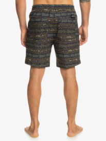 quiksilver, Taxer Print 18" - Amphibien-Boardshorts für Männer, BLACK (kvj6) Taxer Print 18" - Amphibian Board Shorts for Men EQYWS03839