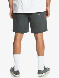 quiksilver, Saturn Taxer - Elastische Shorts für Männer, BLACK (kvj0) Saturn Taxer - Elasticated Shorts for Men EQYWS03841