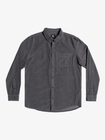 quiksilver, Smoke Trail Long Sleeve Shirt, IRON GATE (kzm0) Smoke Trail - Long Sleeve Shirt for Men EQYWT04055