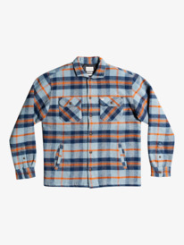 quiksilver, Lyneham Lined Long Sleeve Shirt, CITADEL LYNEHAM LINED (bkf2) Lyneham Lined - Long Sleeve Shirt for Men EQYWT04265
