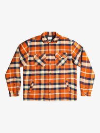 quiksilver, Lyneham Lined Long Sleeve Shirt, CINNAMON LYNEHAM LINED (cpe1) Lyneham Lined - Long Sleeve Shirt for Men EQYWT04265